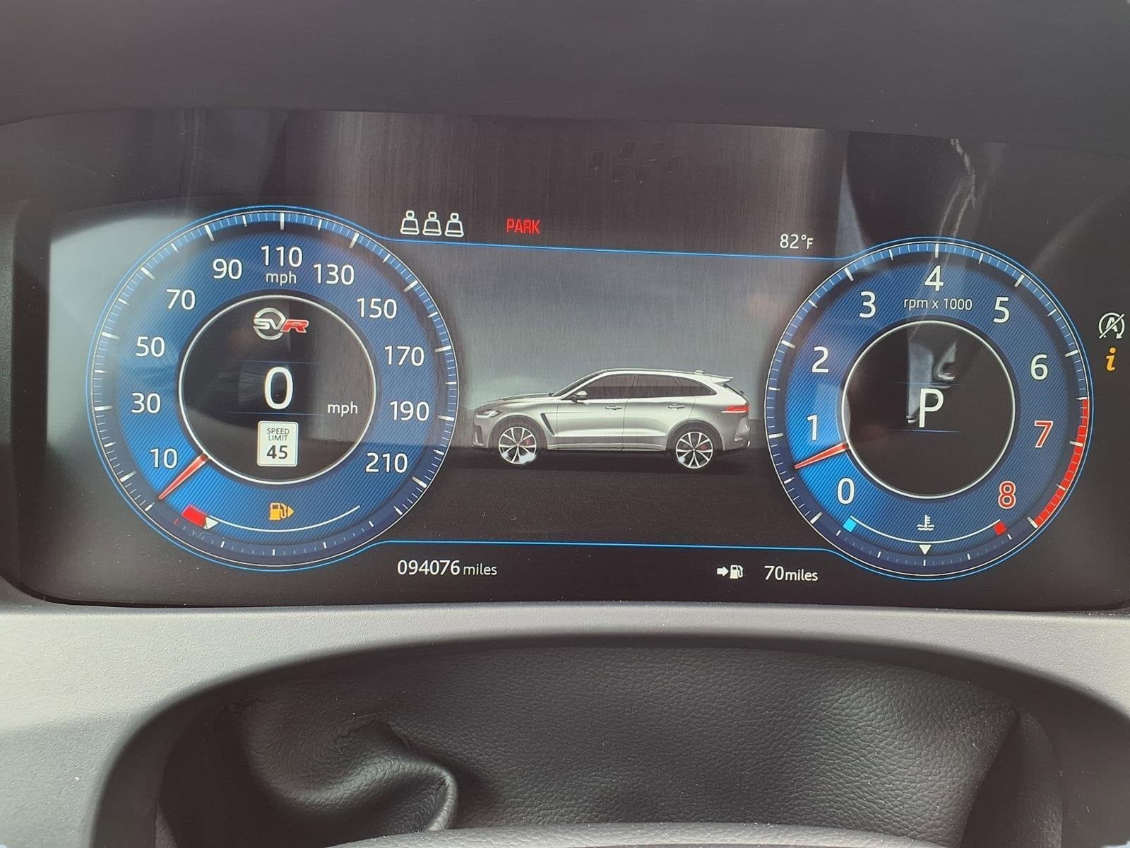 2020 Jaguar F-PACE SVR