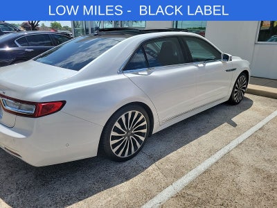 2017 Lincoln Continental Black Label