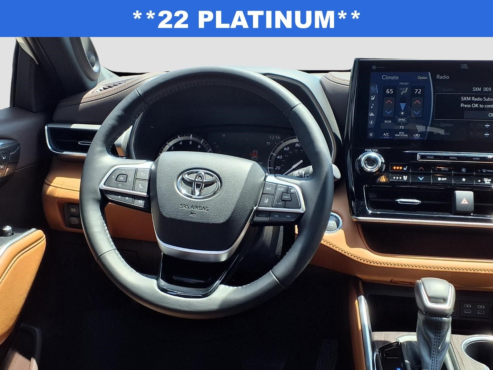 2022 Toyota Highlander Platinum