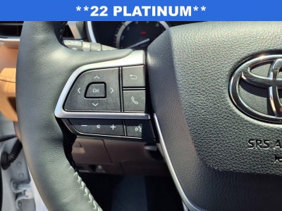 2022 Toyota Highlander Platinum