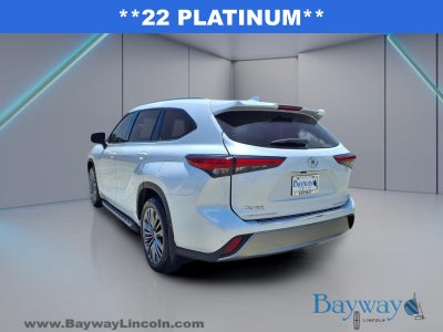 2022 Toyota Highlander Platinum