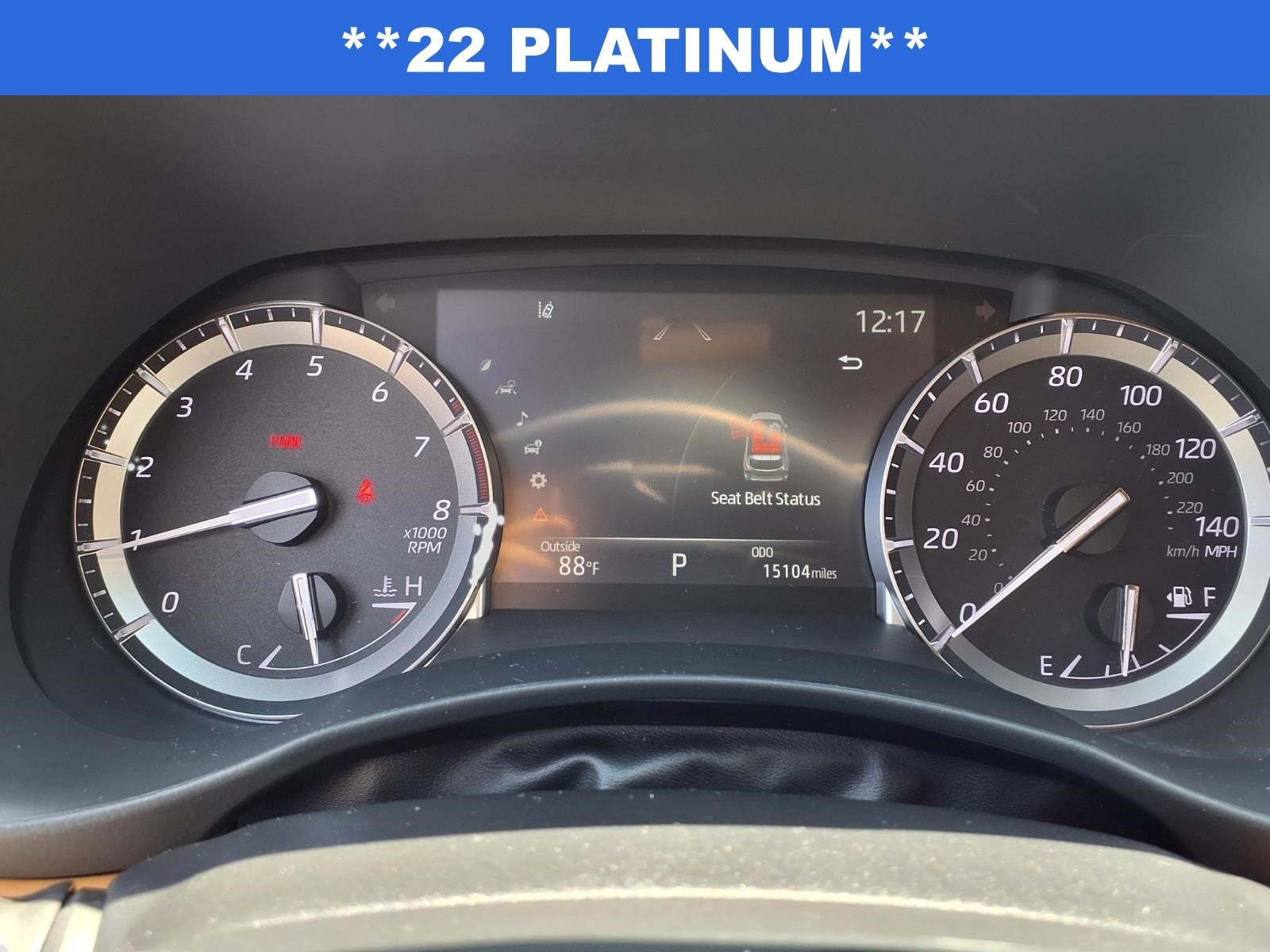 2022 Toyota Highlander Platinum