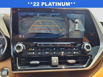 2022 Toyota Highlander Platinum