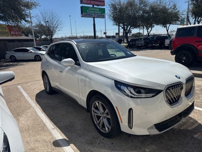 2025 BMW X3 30 xDrive