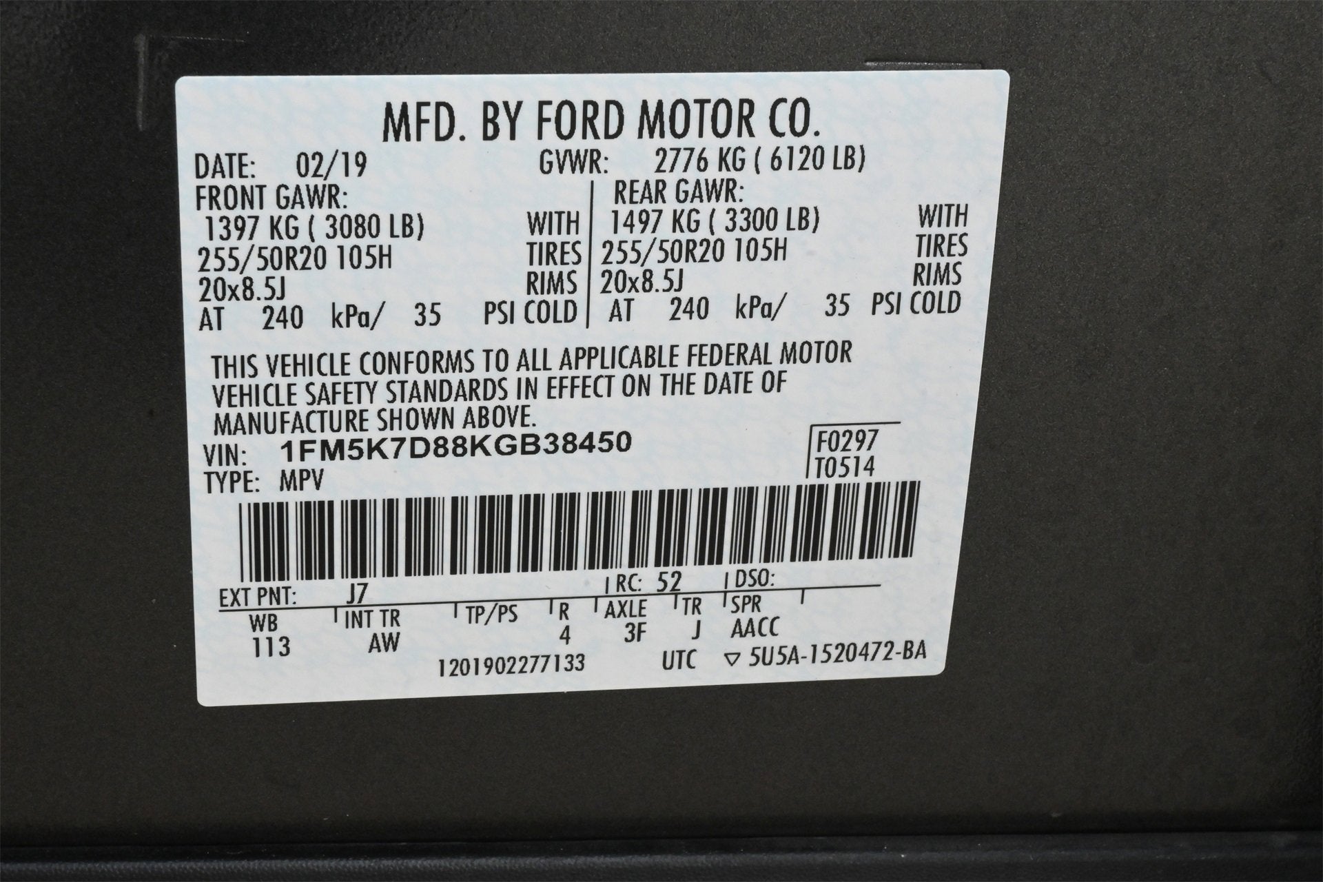 2019 Ford Explorer XLT