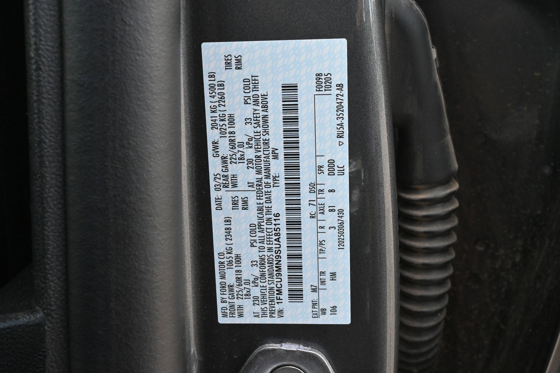 2025 Ford Escape ST-Line