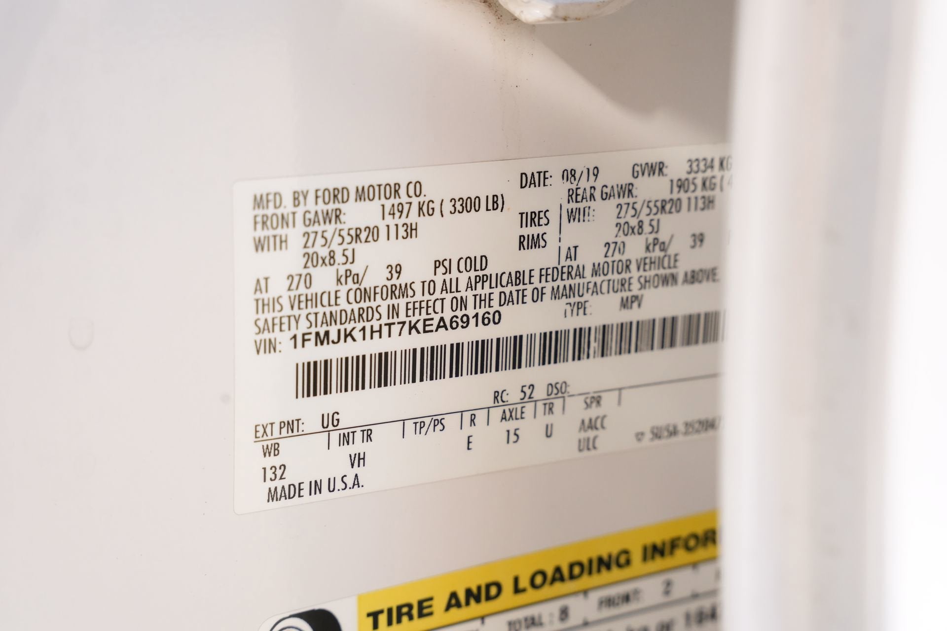 2019 Ford Expedition Max XLT