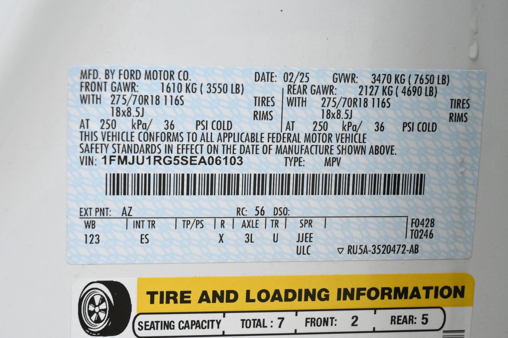 2025 Ford Expedition Tremor