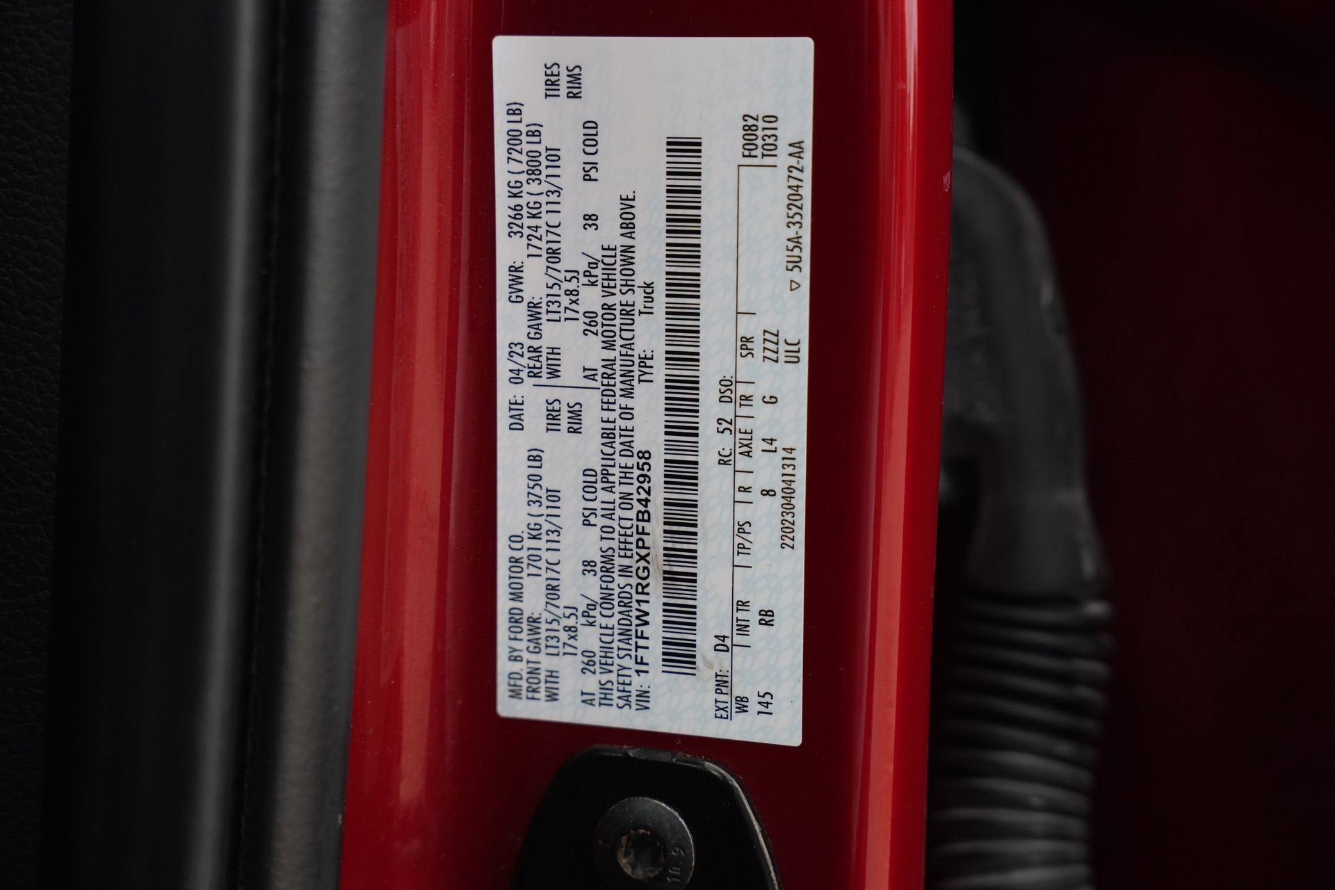 2023 Ford F-150 Raptor