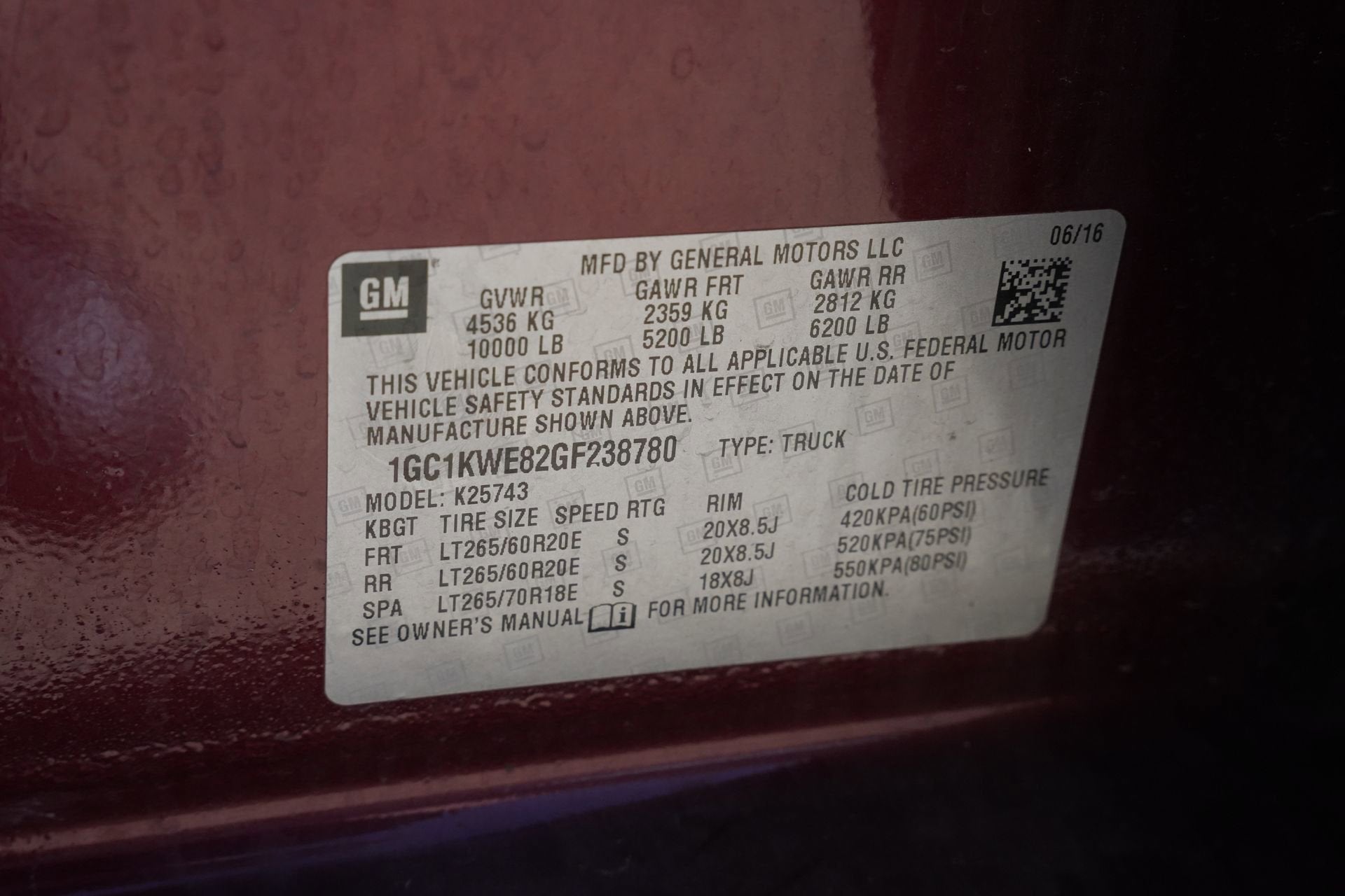 2016 Chevrolet Silverado 2500 HD LTZ