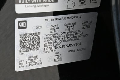 2025 Chevrolet Traverse High Country