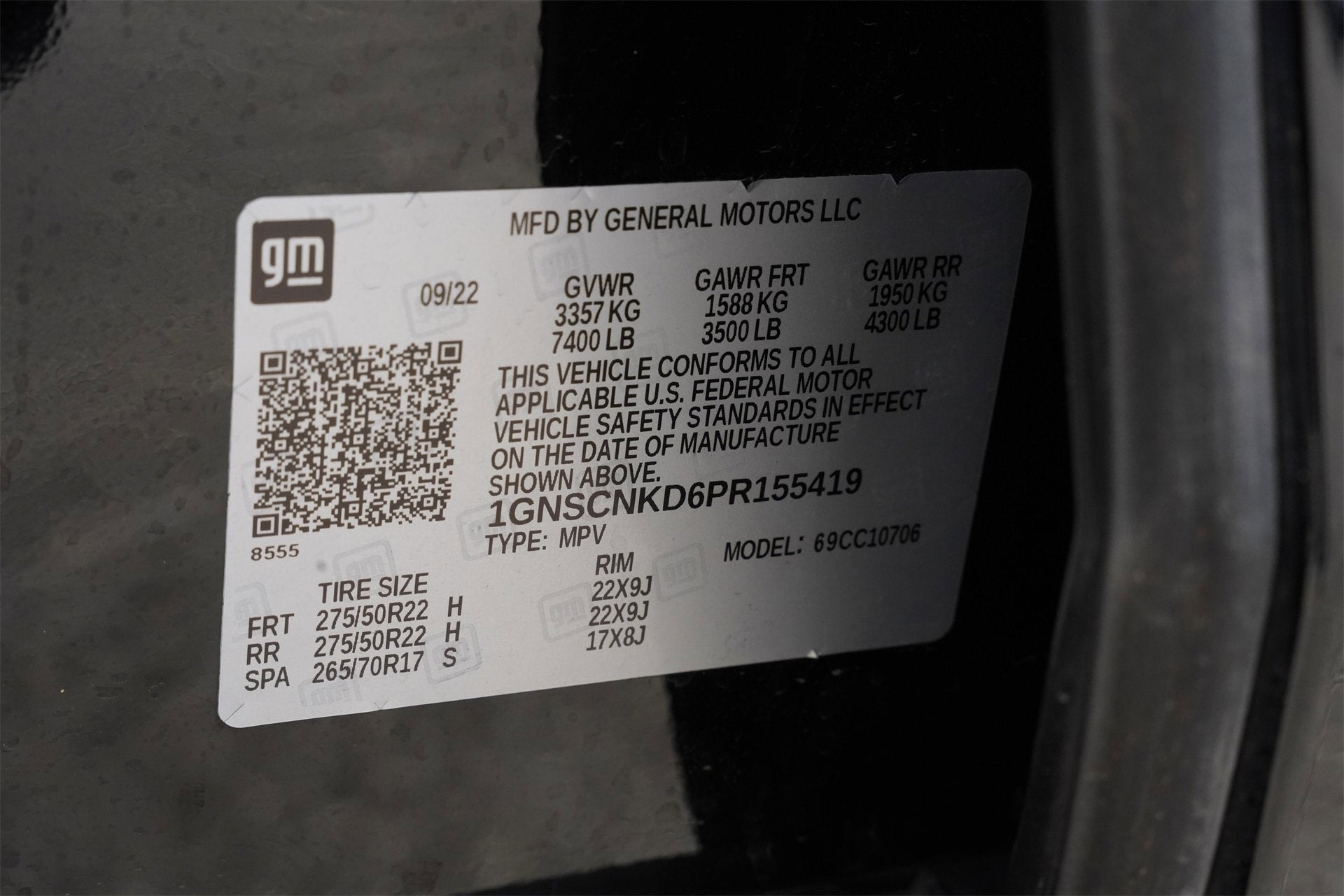 2023 Chevrolet Tahoe LT