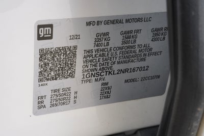 2022 Chevrolet Tahoe High Country