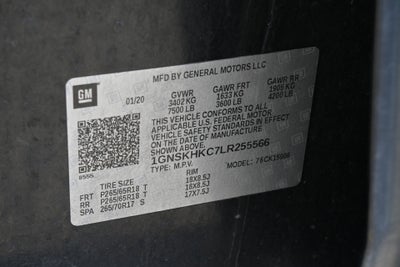 2020 Chevrolet Suburban LT