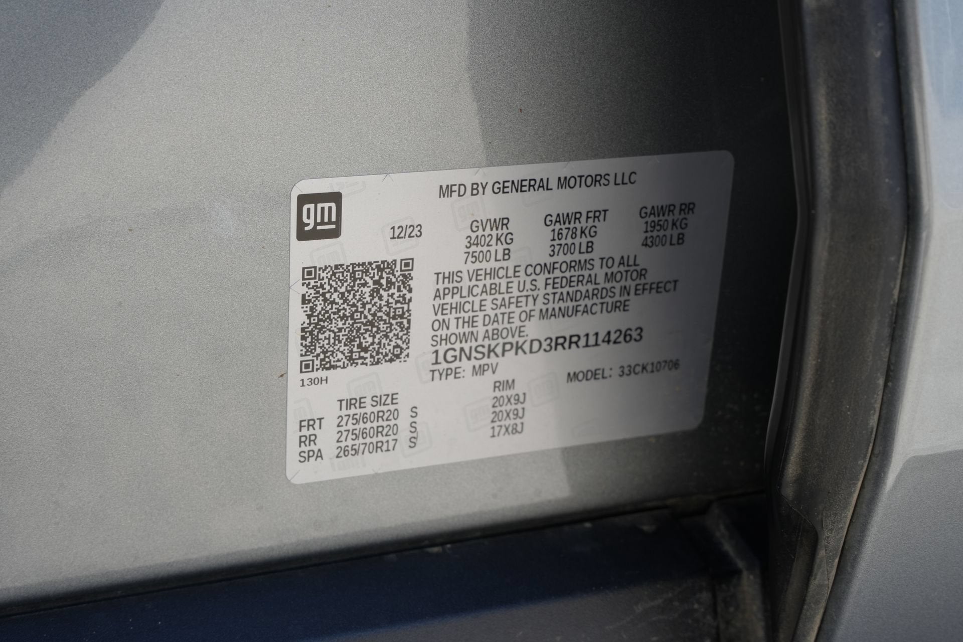 2024 Chevrolet Tahoe Z71