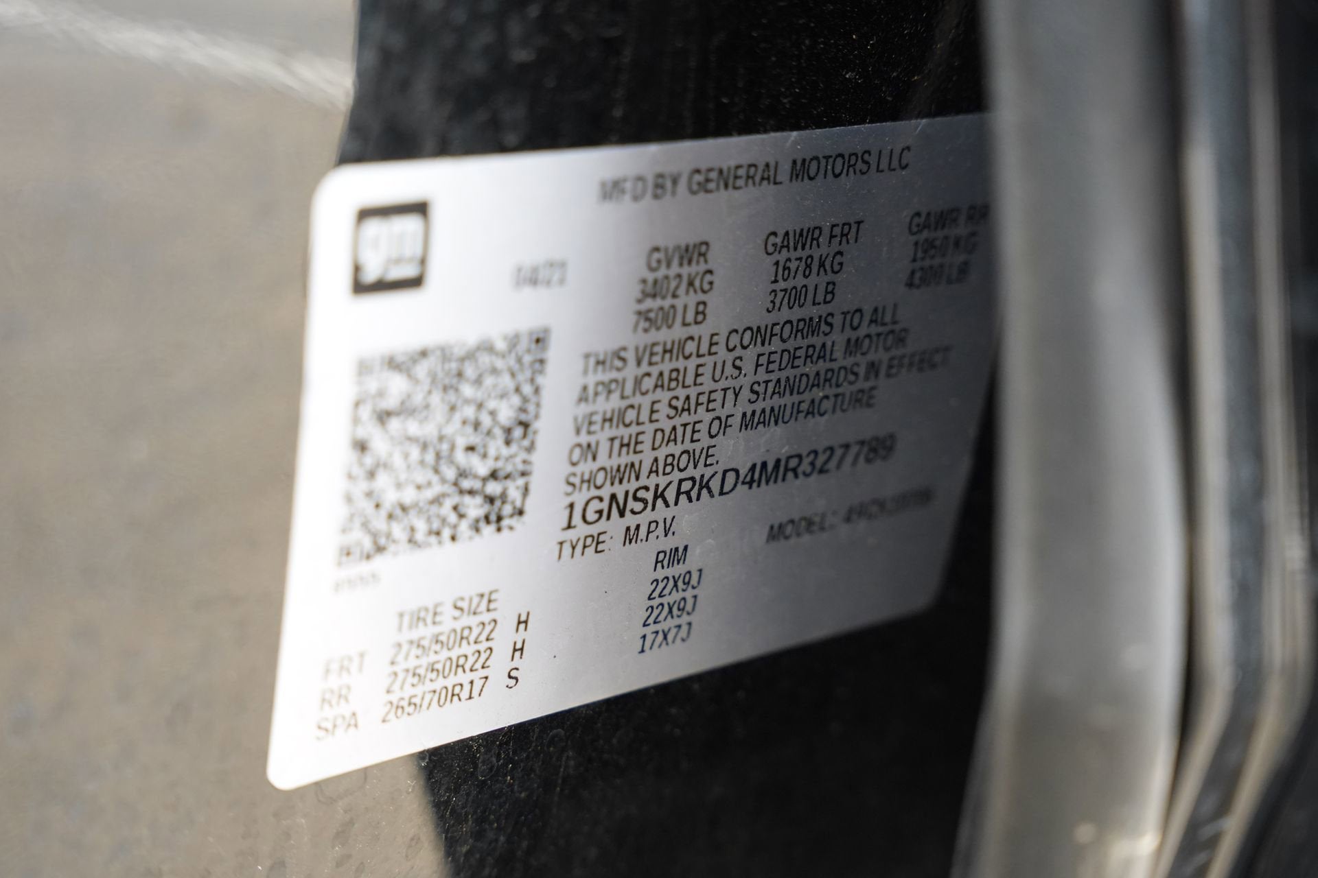 2021 Chevrolet Tahoe RST