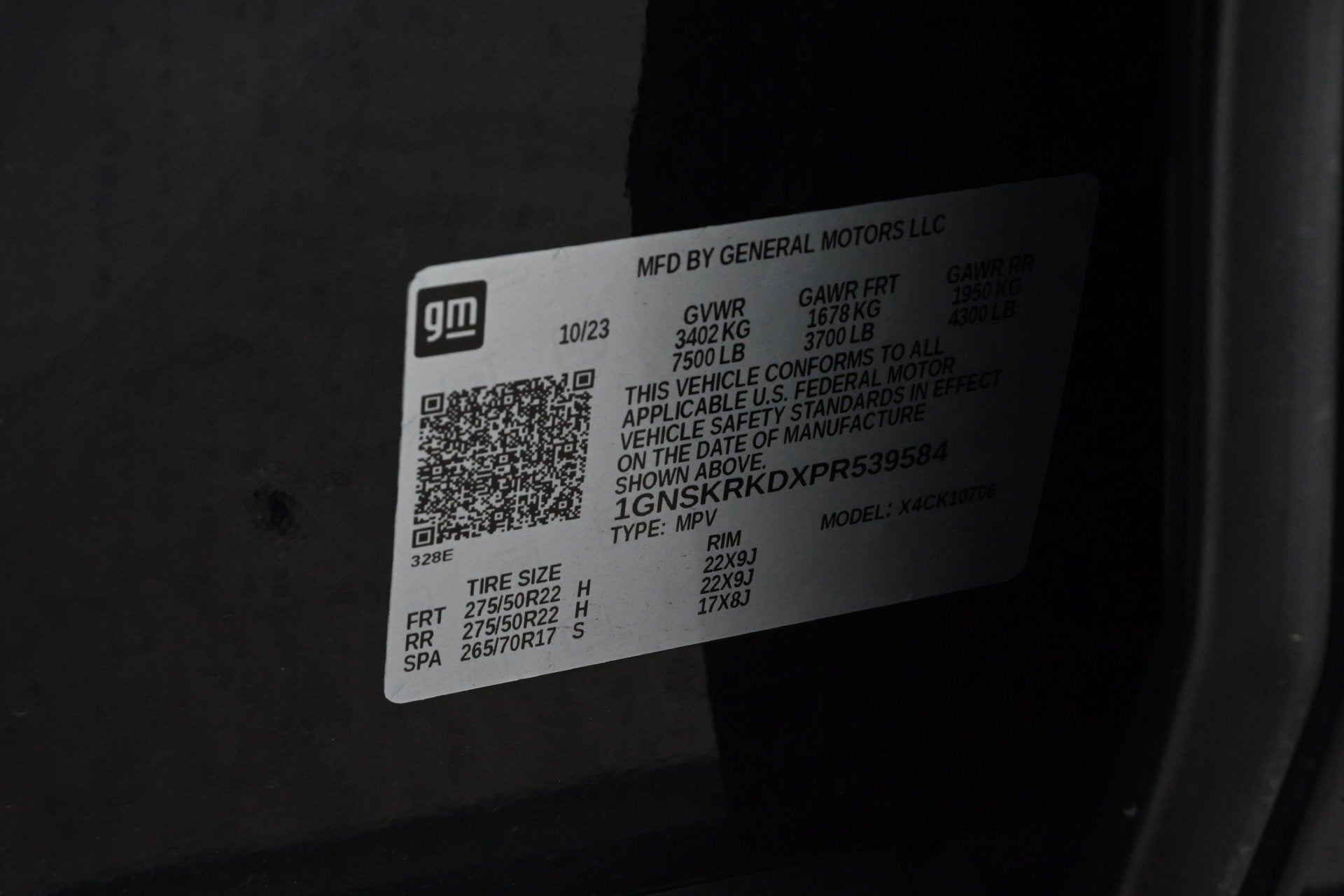 2023 Chevrolet Tahoe RST