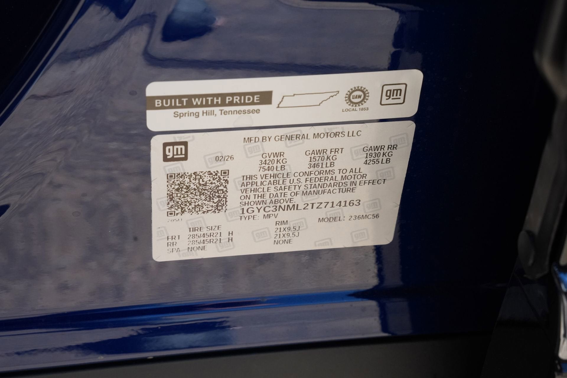 2026 Cadillac VISTIQ Sport