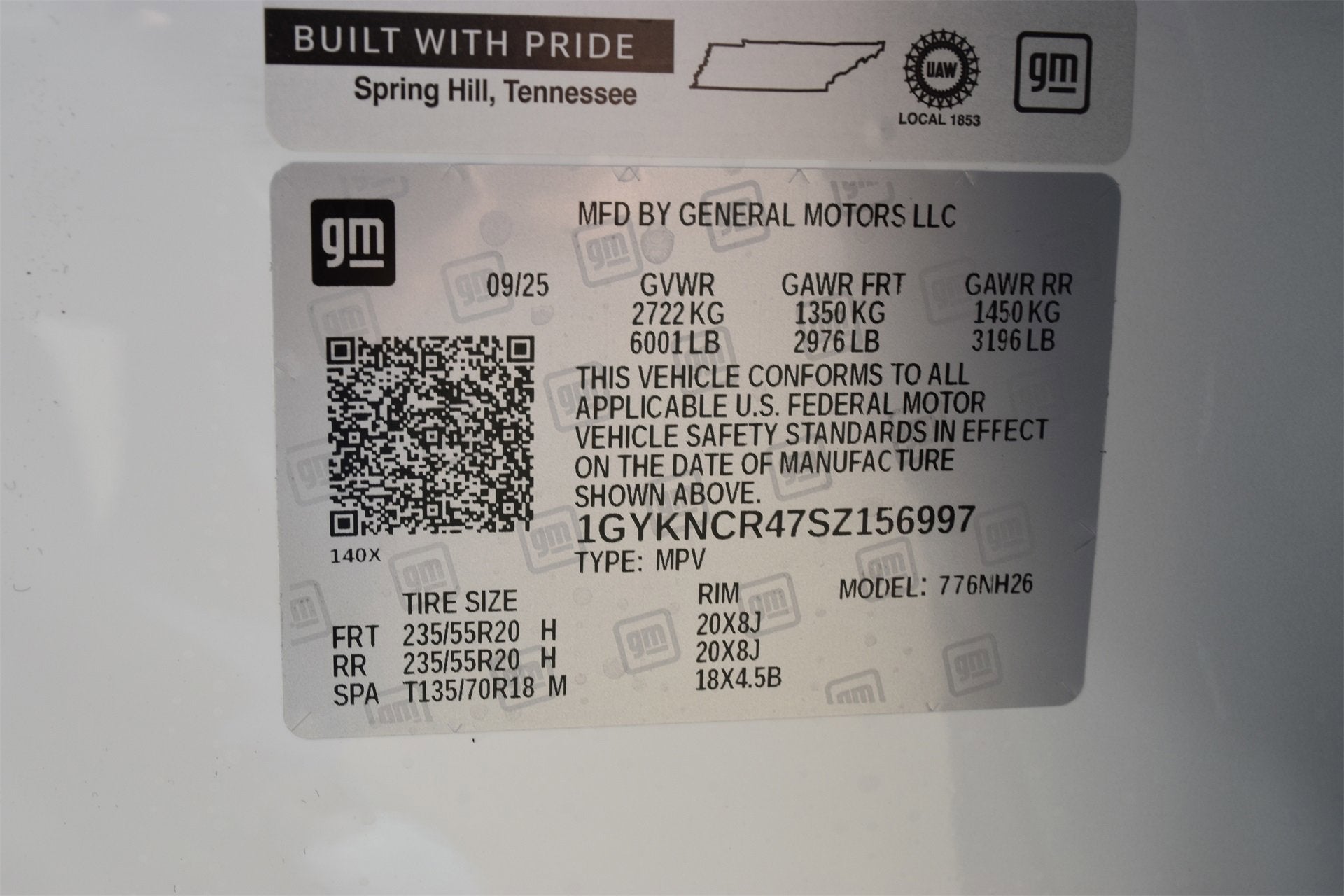 2025 Cadillac XT5 Premium Luxury