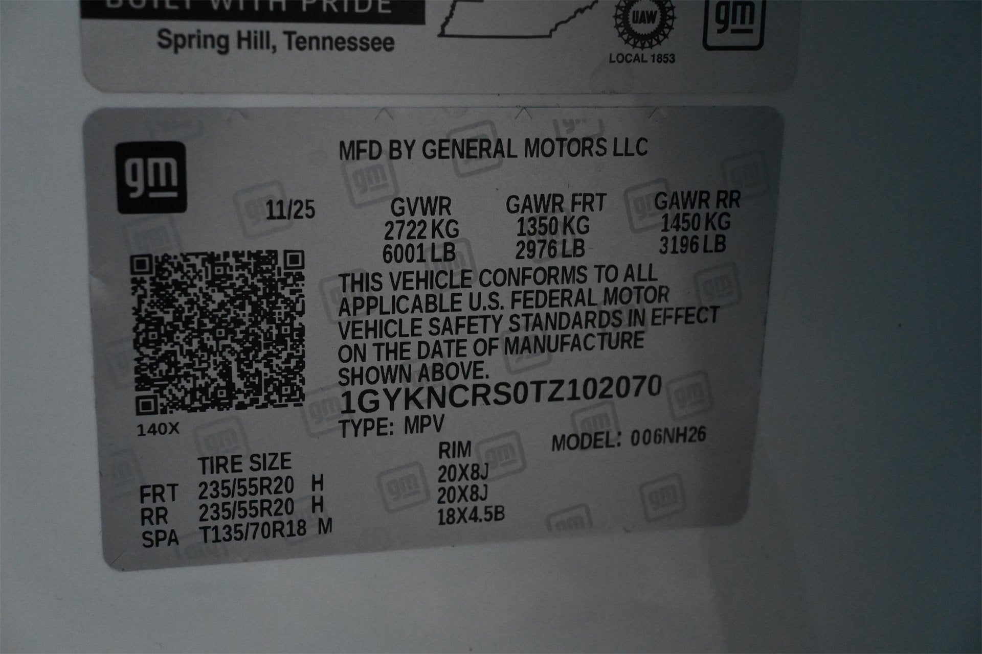 2026 Cadillac XT5 Premium Luxury