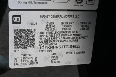 2026 Cadillac XT5 Sport