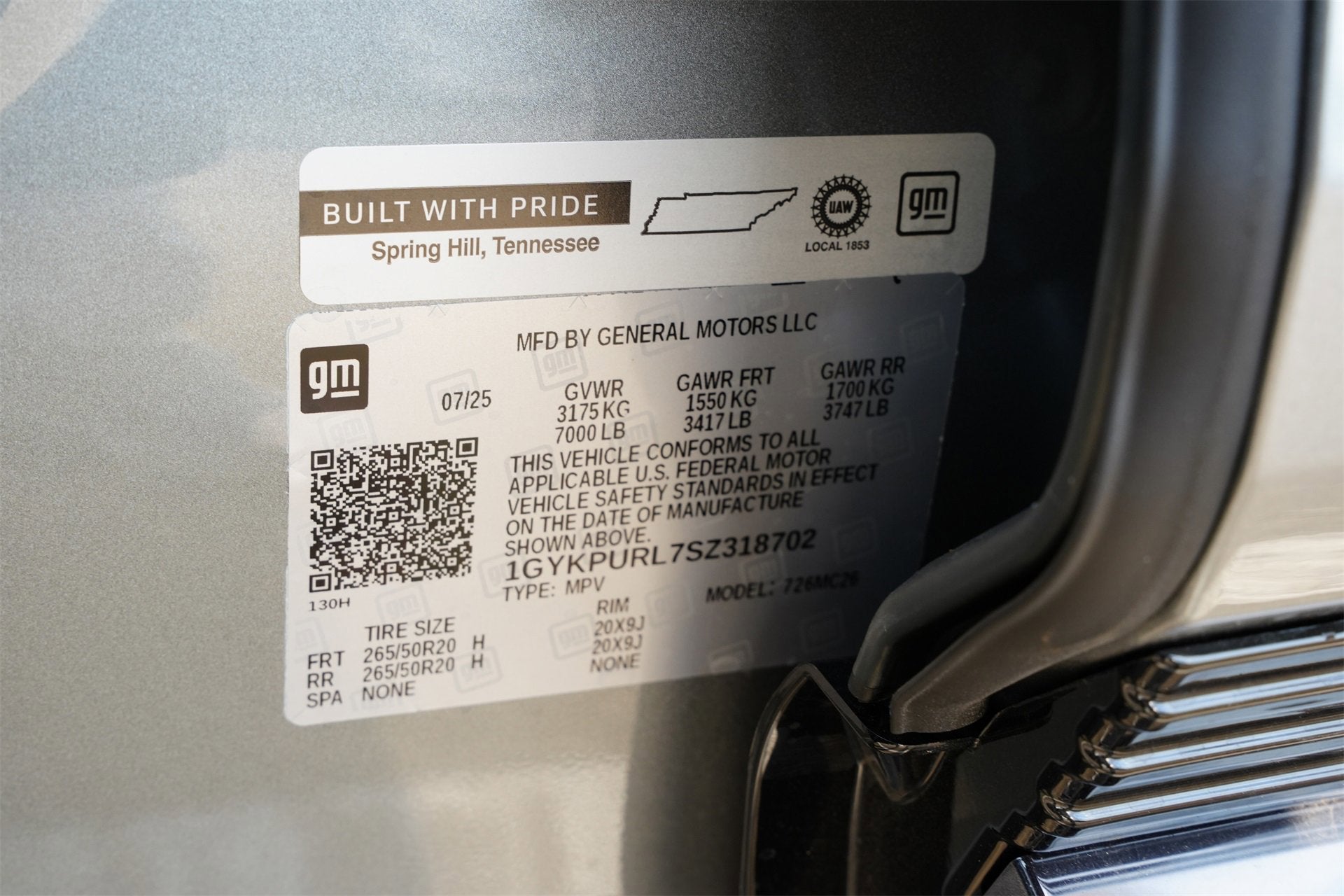 2025 Cadillac LYRIQ Sport 1