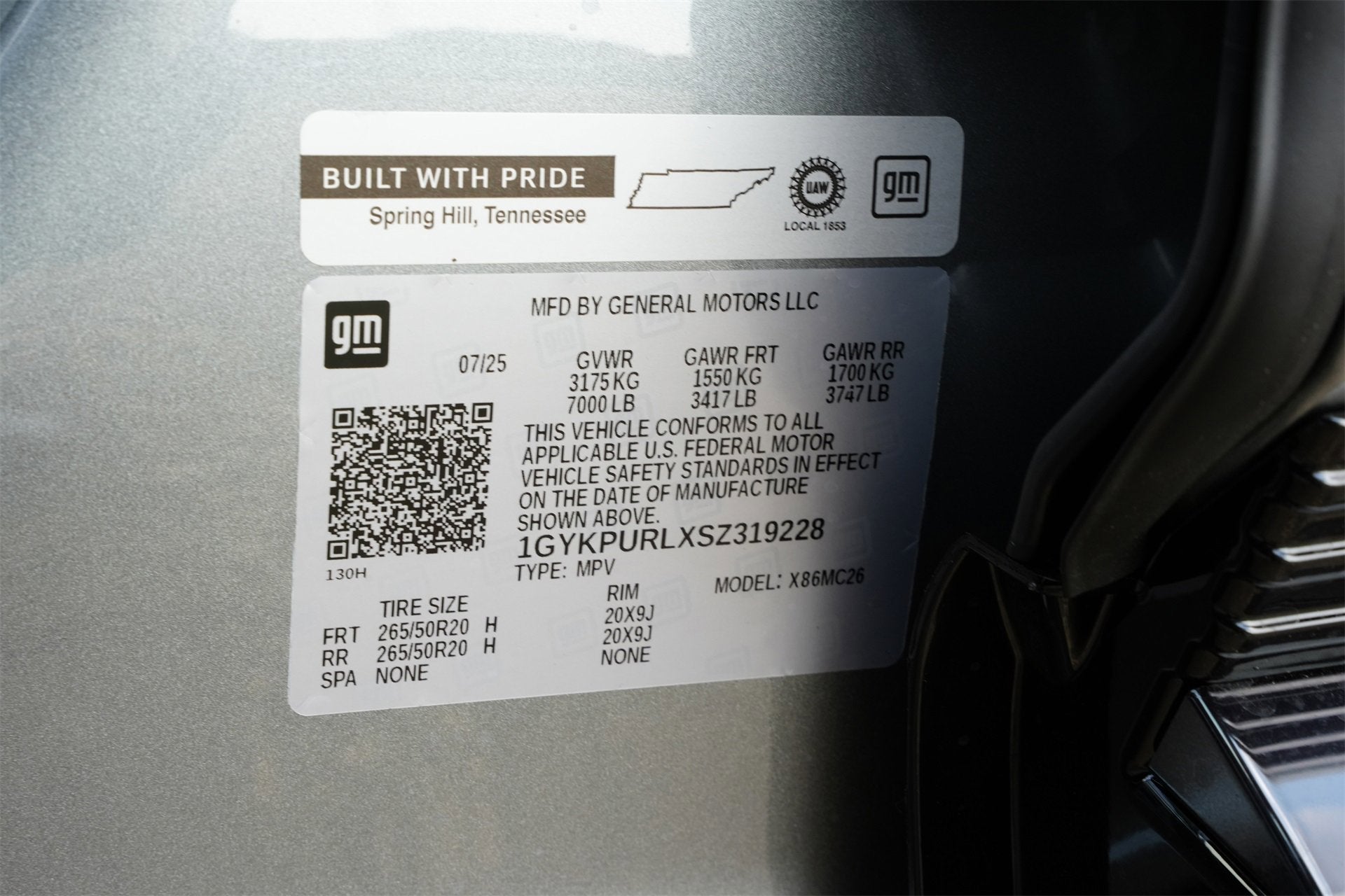 2025 Cadillac LYRIQ Sport 1