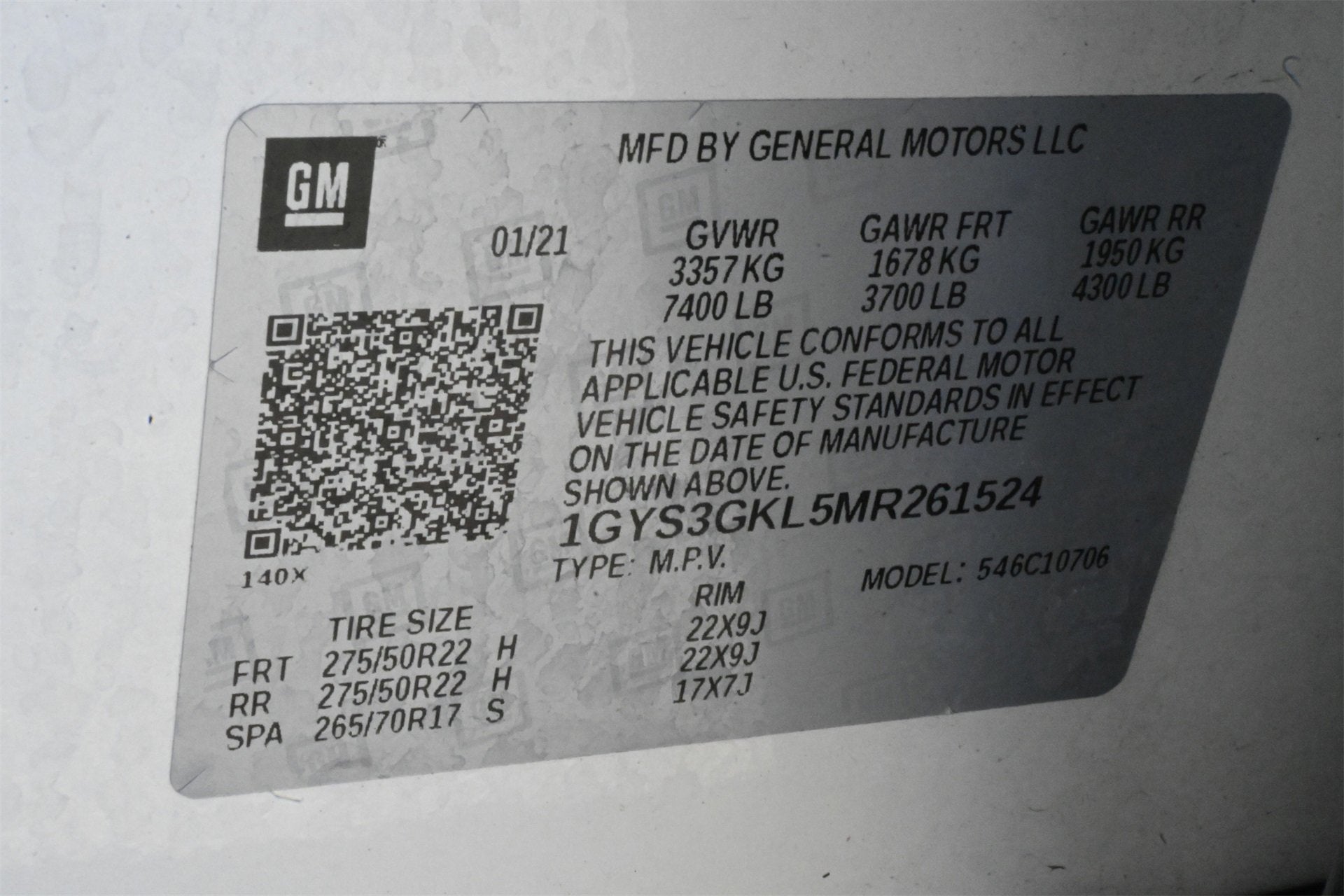 2021 Cadillac Escalade Sport Platinum