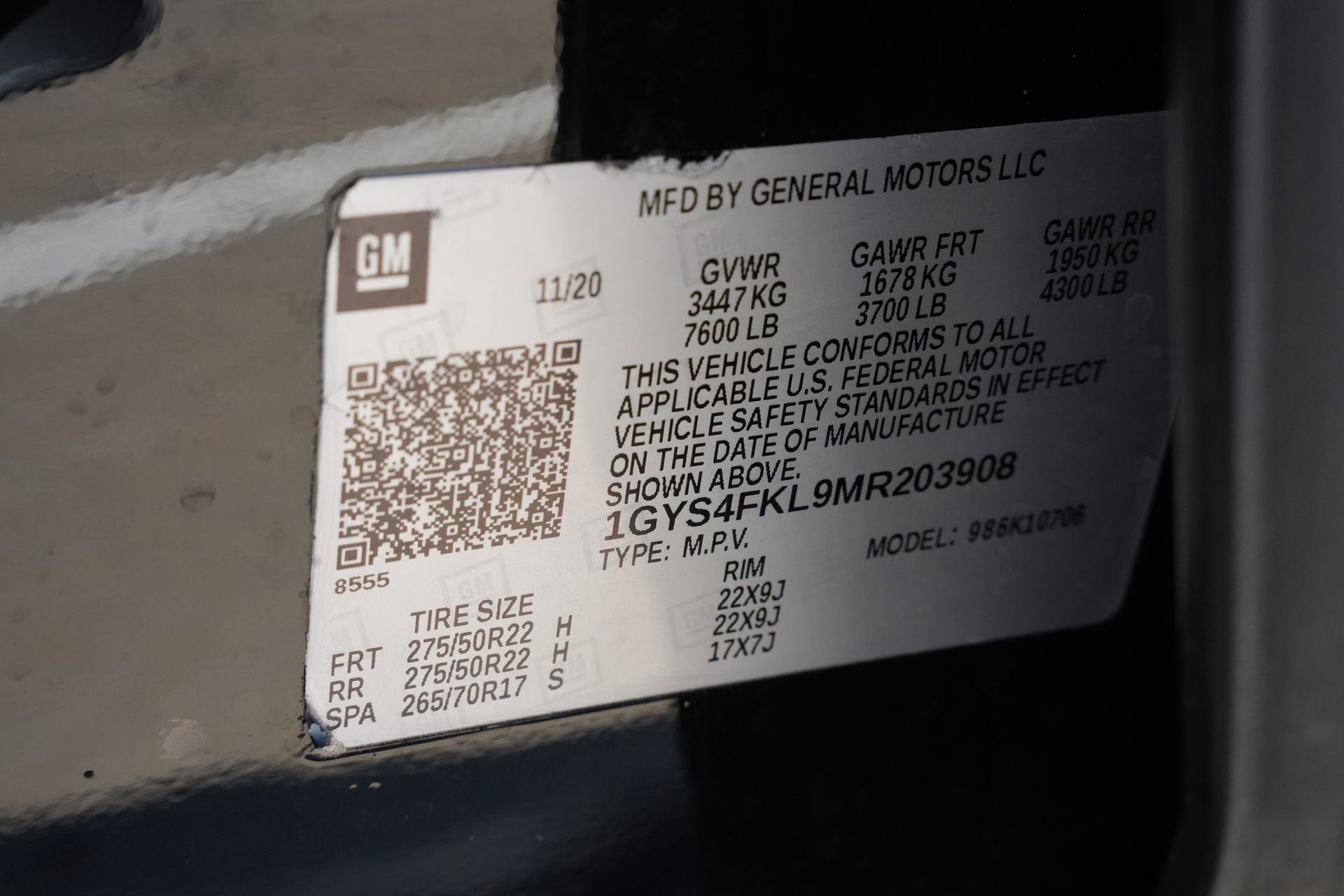 2021 Cadillac Escalade Sport