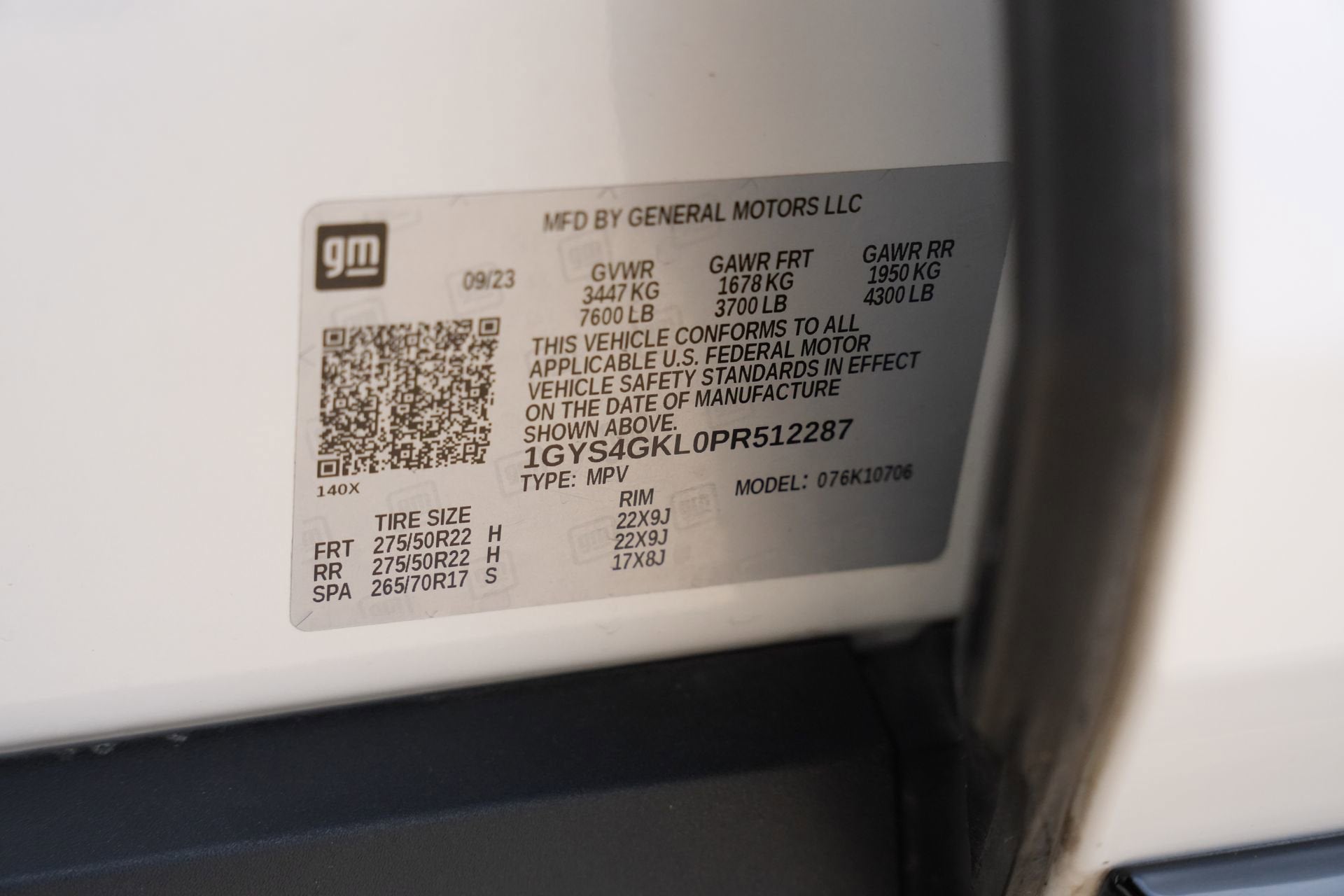 2023 Cadillac Escalade Sport Platinum