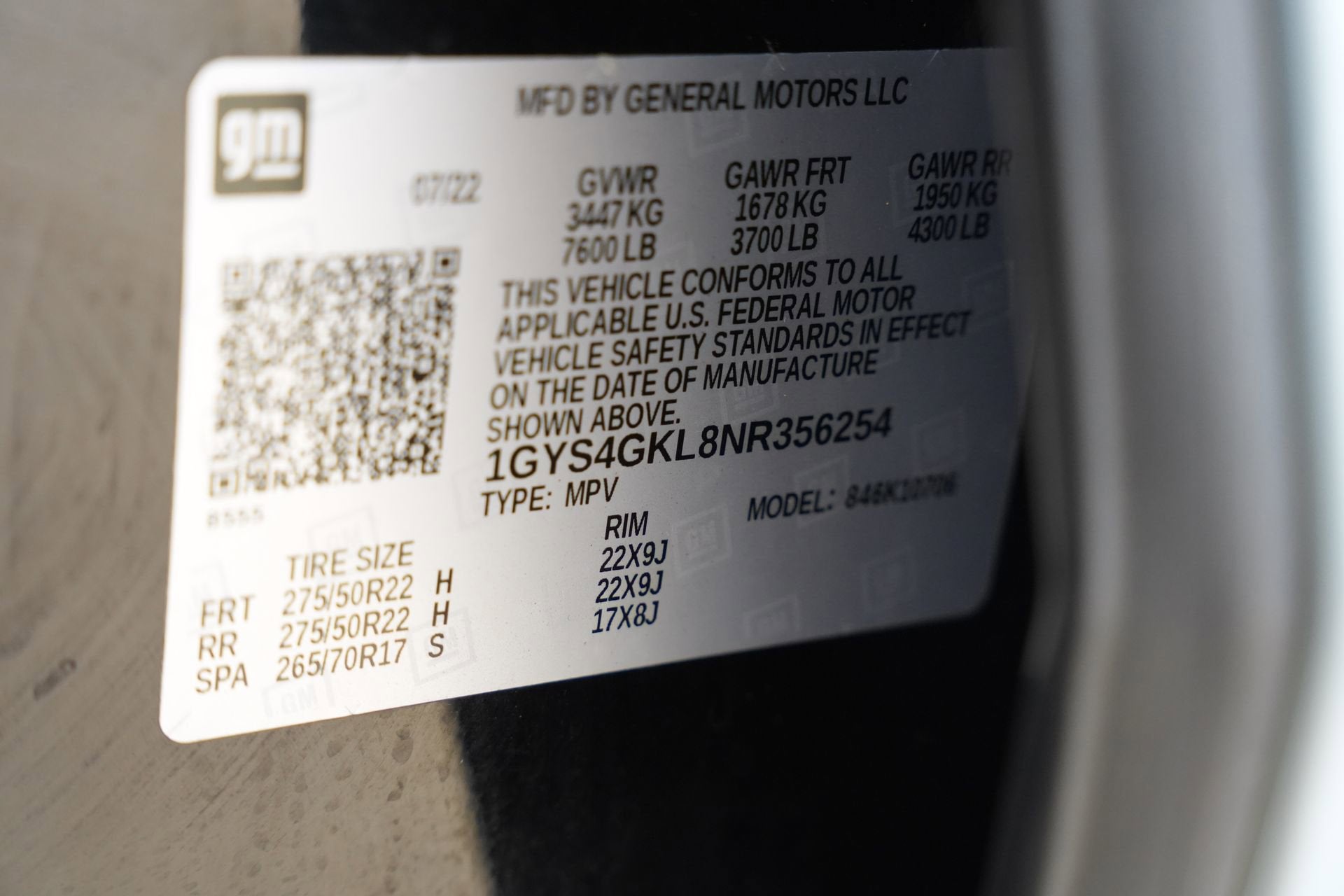 2022 Cadillac Escalade Sport Platinum