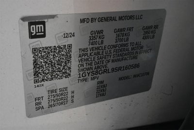 2025 Cadillac Escalade Sport Platinum