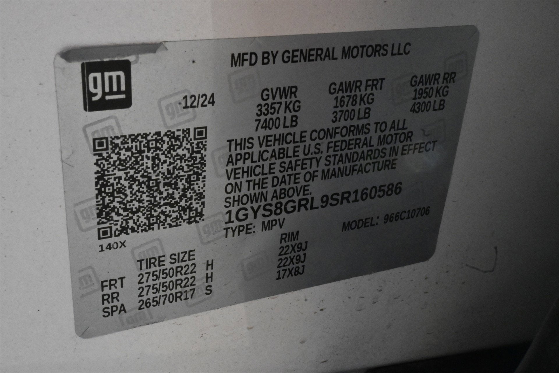 2025 Cadillac Escalade Sport Platinum