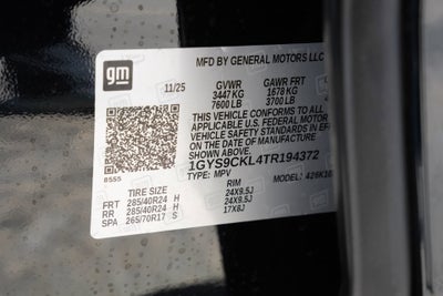 2026 Cadillac Escalade Luxury