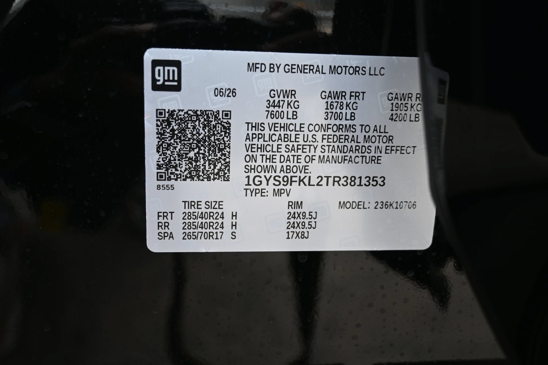 2026 Cadillac Escalade Sport