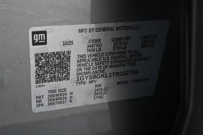 2026 Cadillac Escalade Platinum Sport