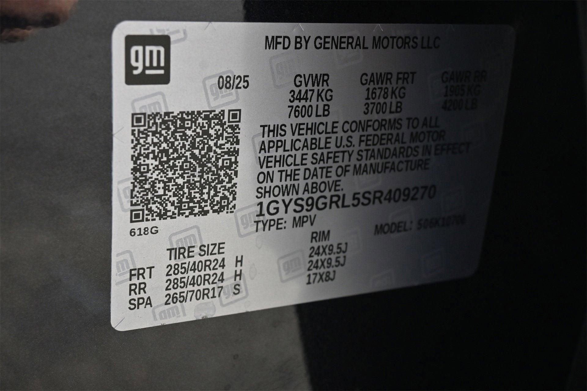 2025 Cadillac Escalade Sport Platinum