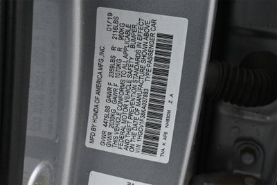 2019 Honda Accord Sedan Sport 1.5T