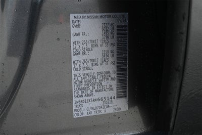 2024 Nissan Frontier PRO-4X