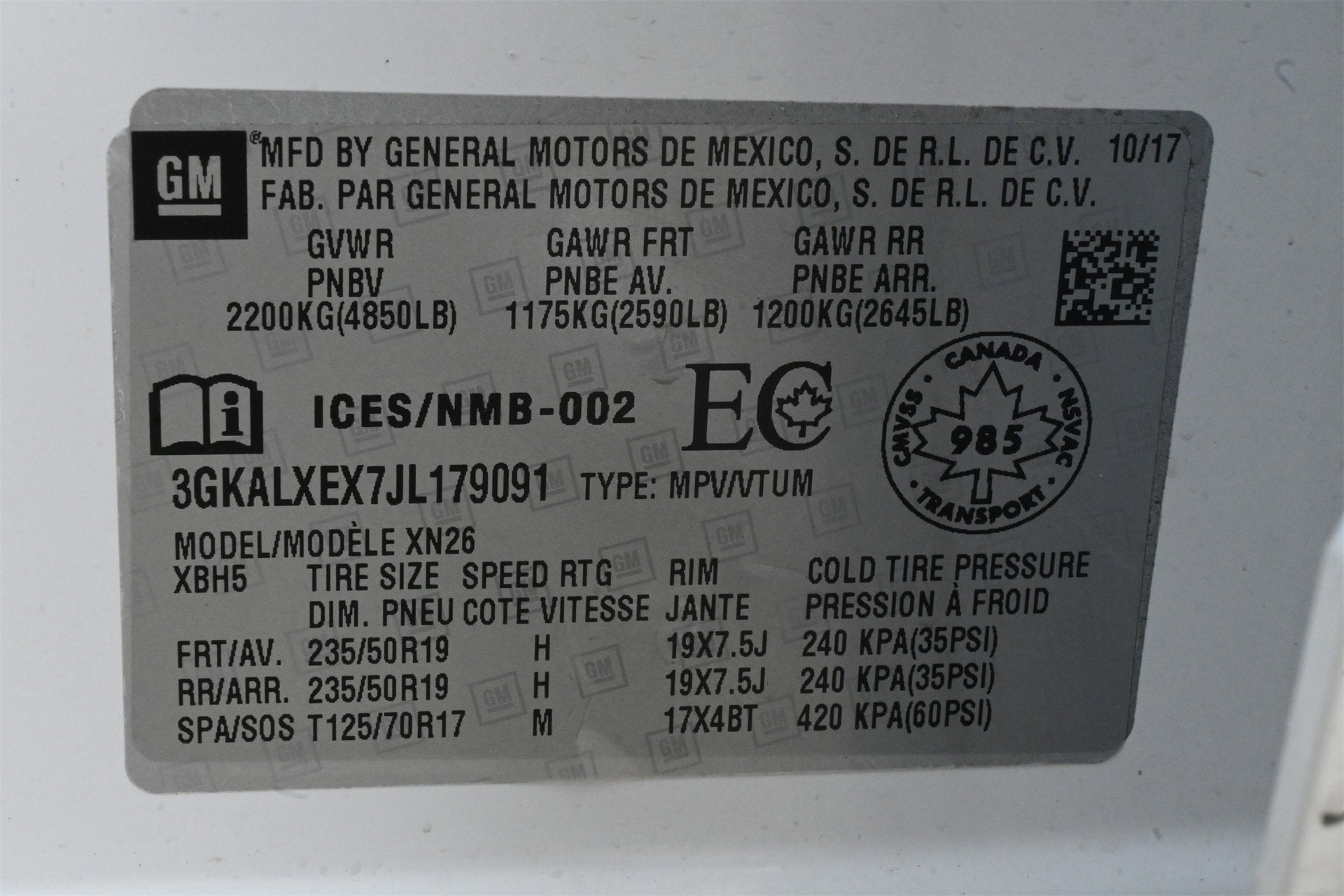 2018 GMC Terrain Denali