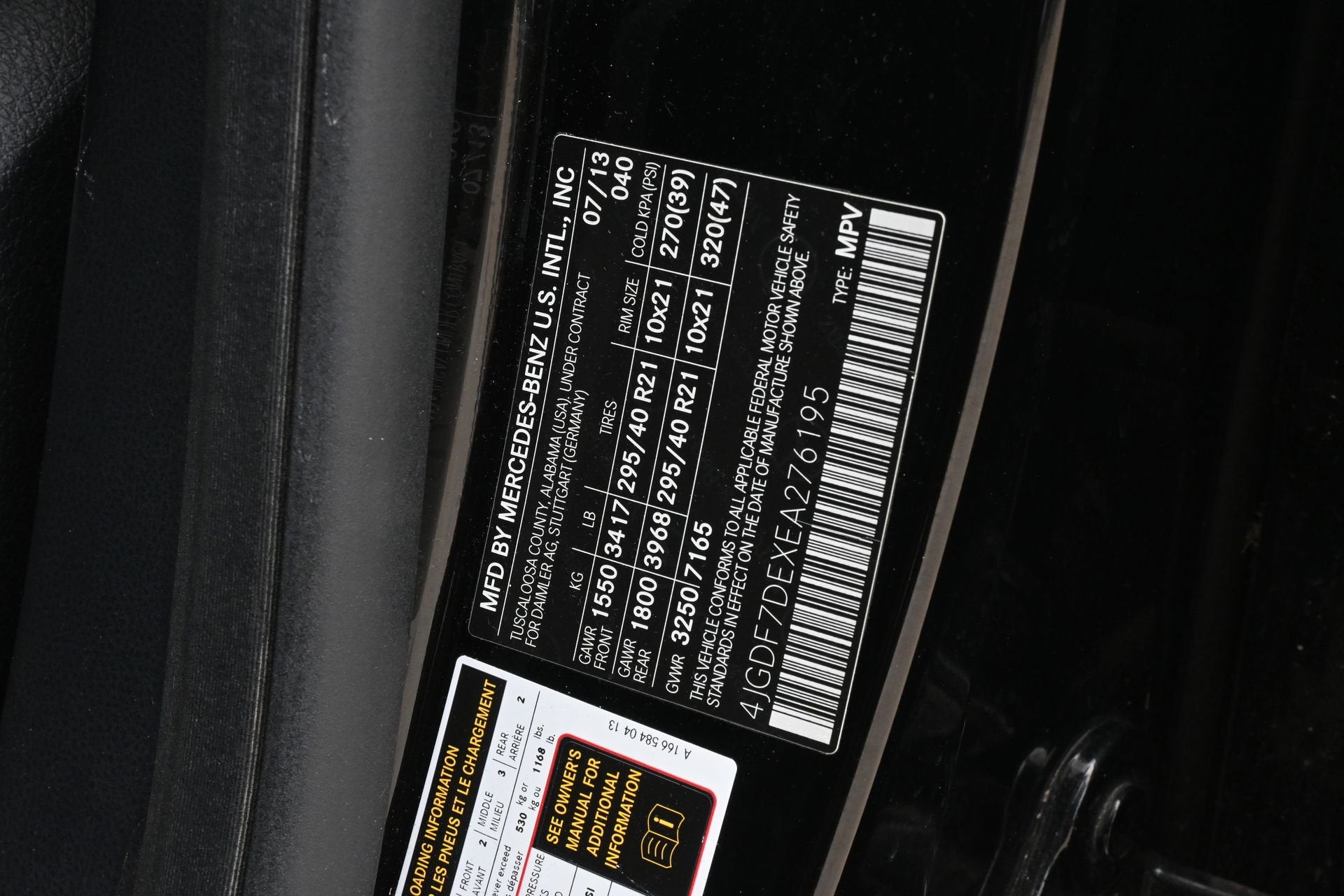 2014 Mercedes-Benz GL-Class GL 550