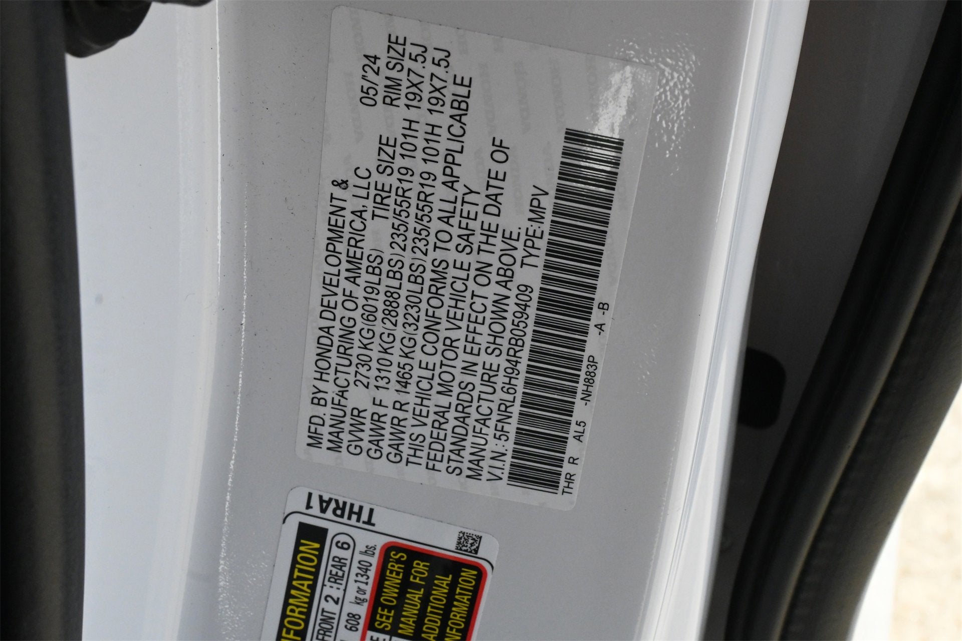 2024 Honda Odyssey Elite