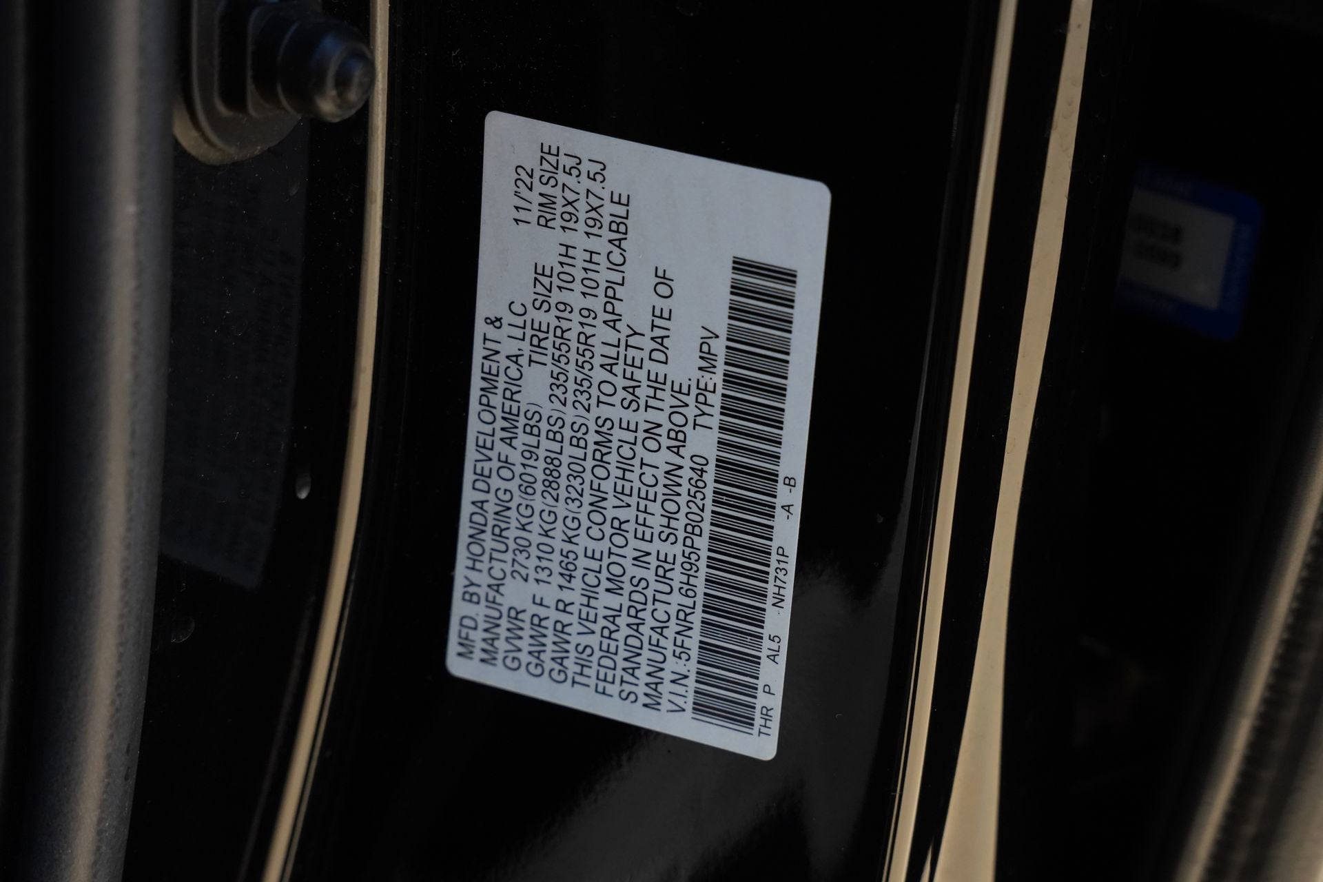 2023 Honda Odyssey Elite