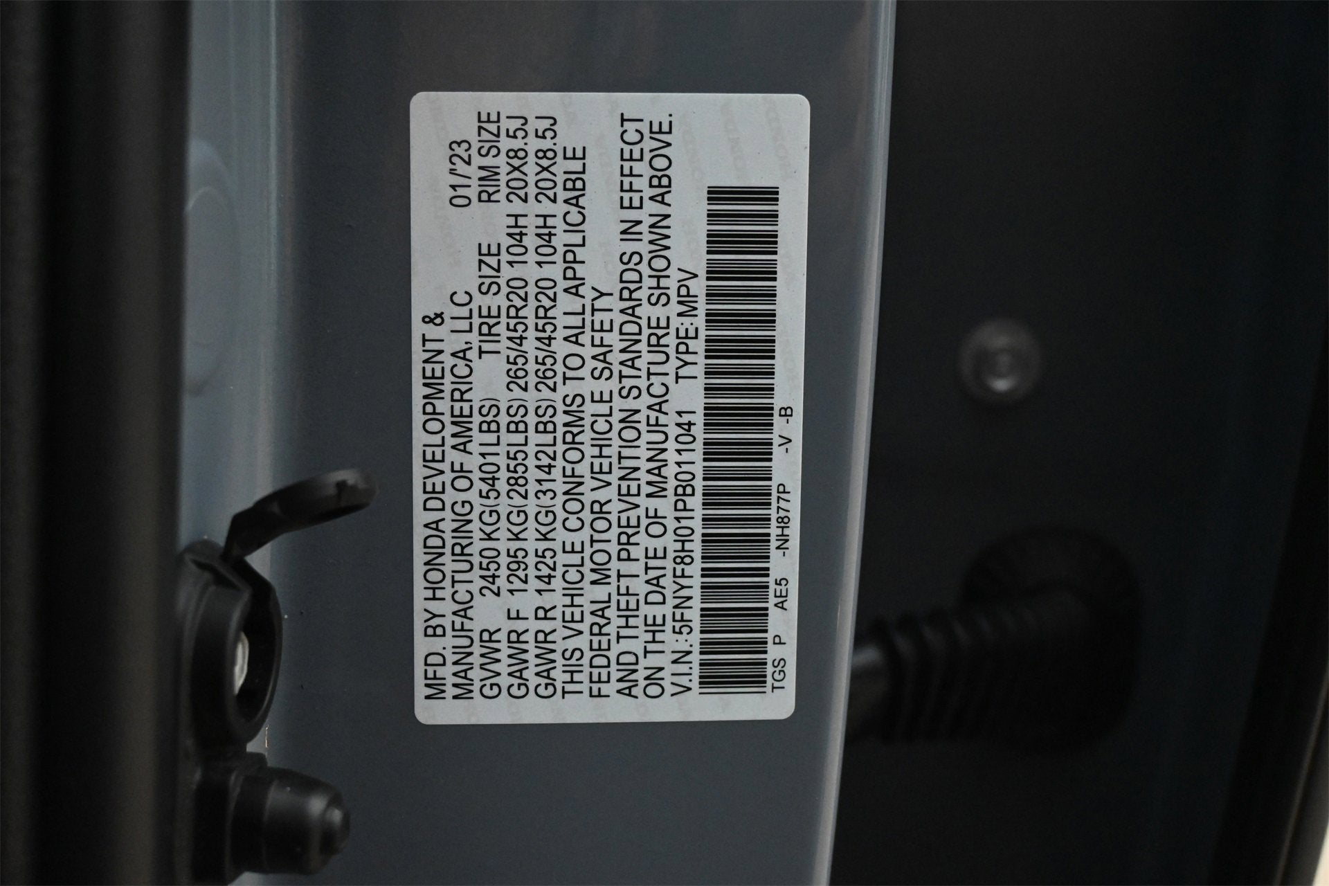 2023 Honda Passport Elite