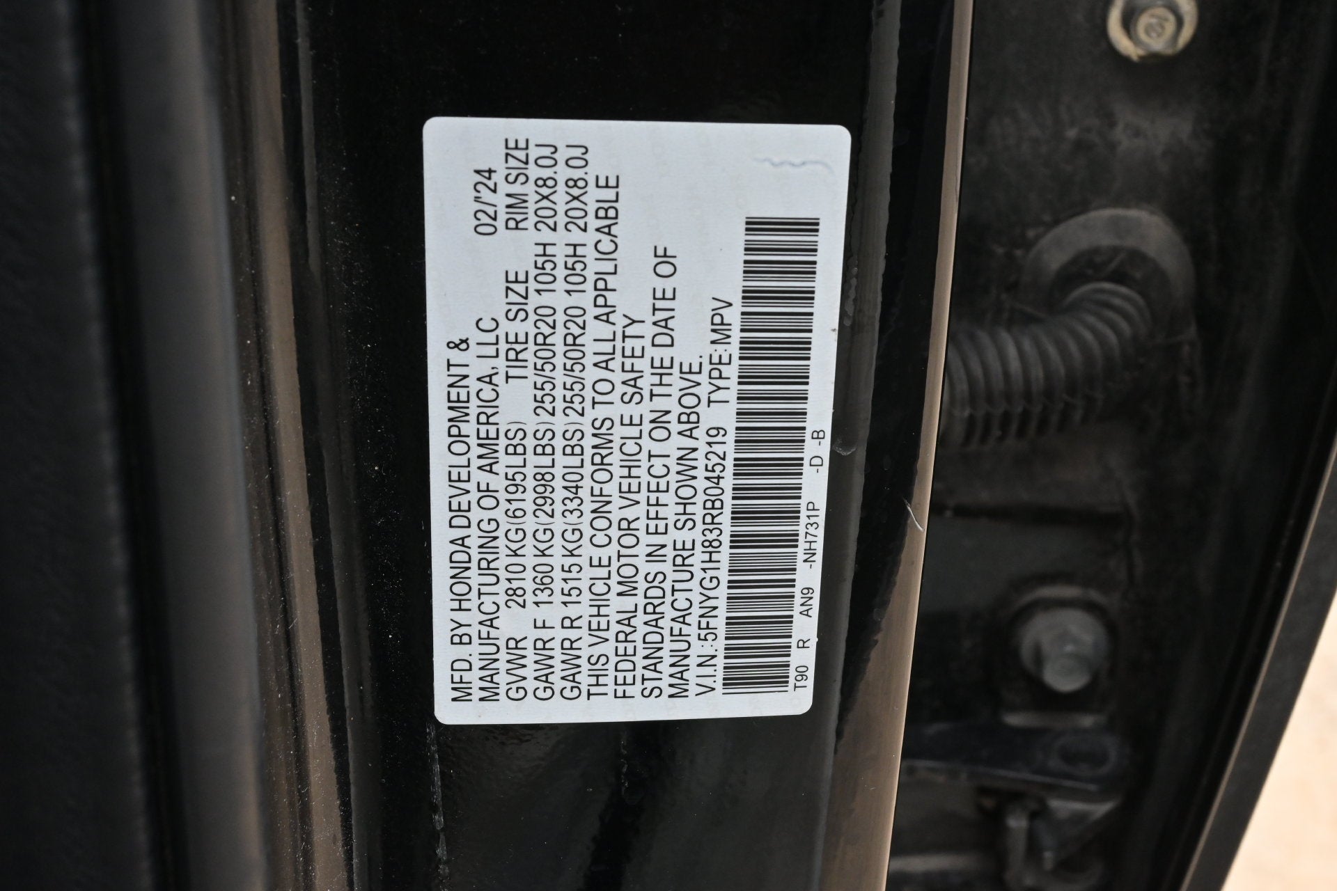 2024 Honda Pilot Elite