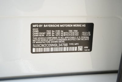 2022 BMW X7 xDrive40i