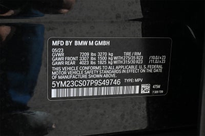 2023 BMW XM NA