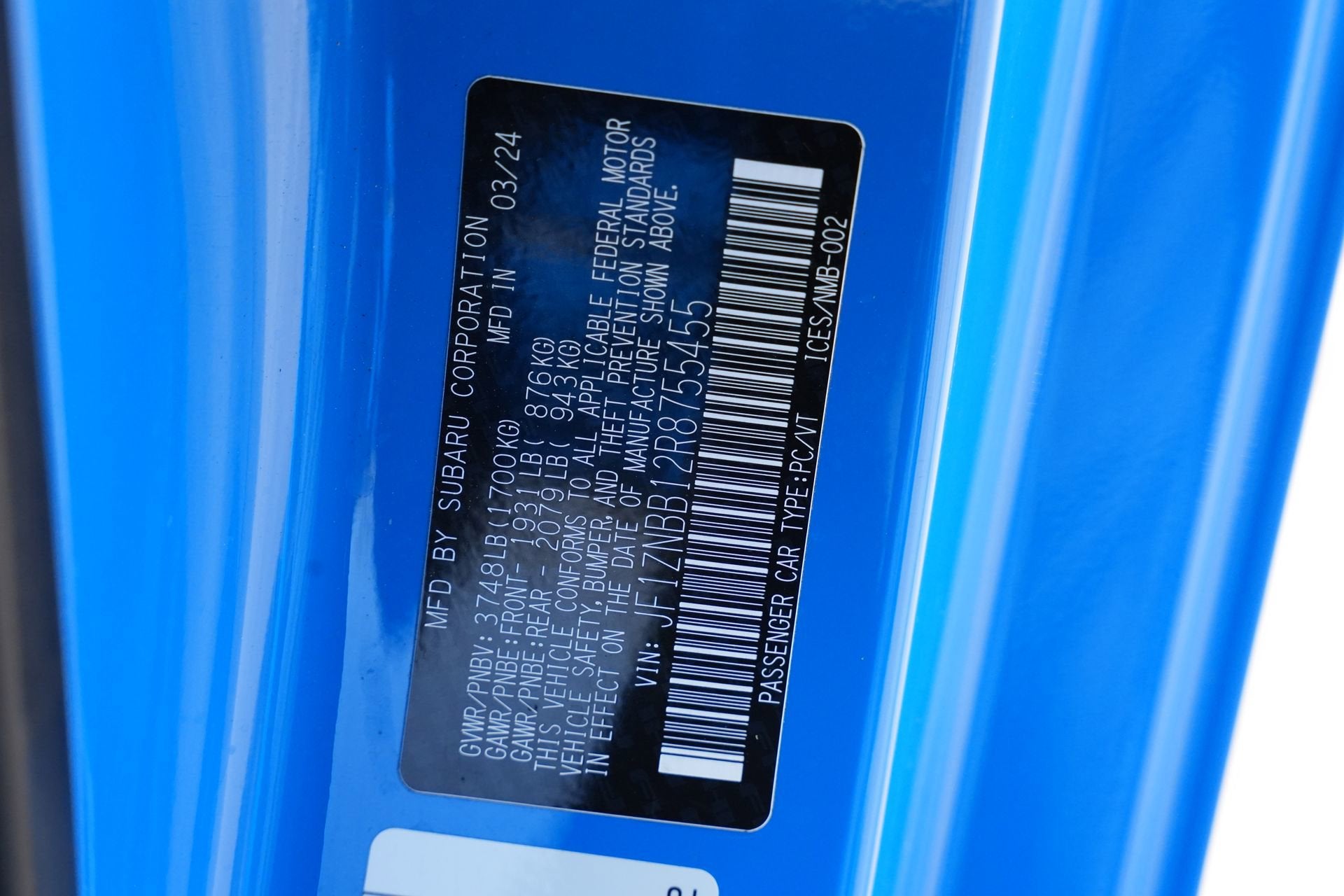 2024 Toyota GR86 BASE