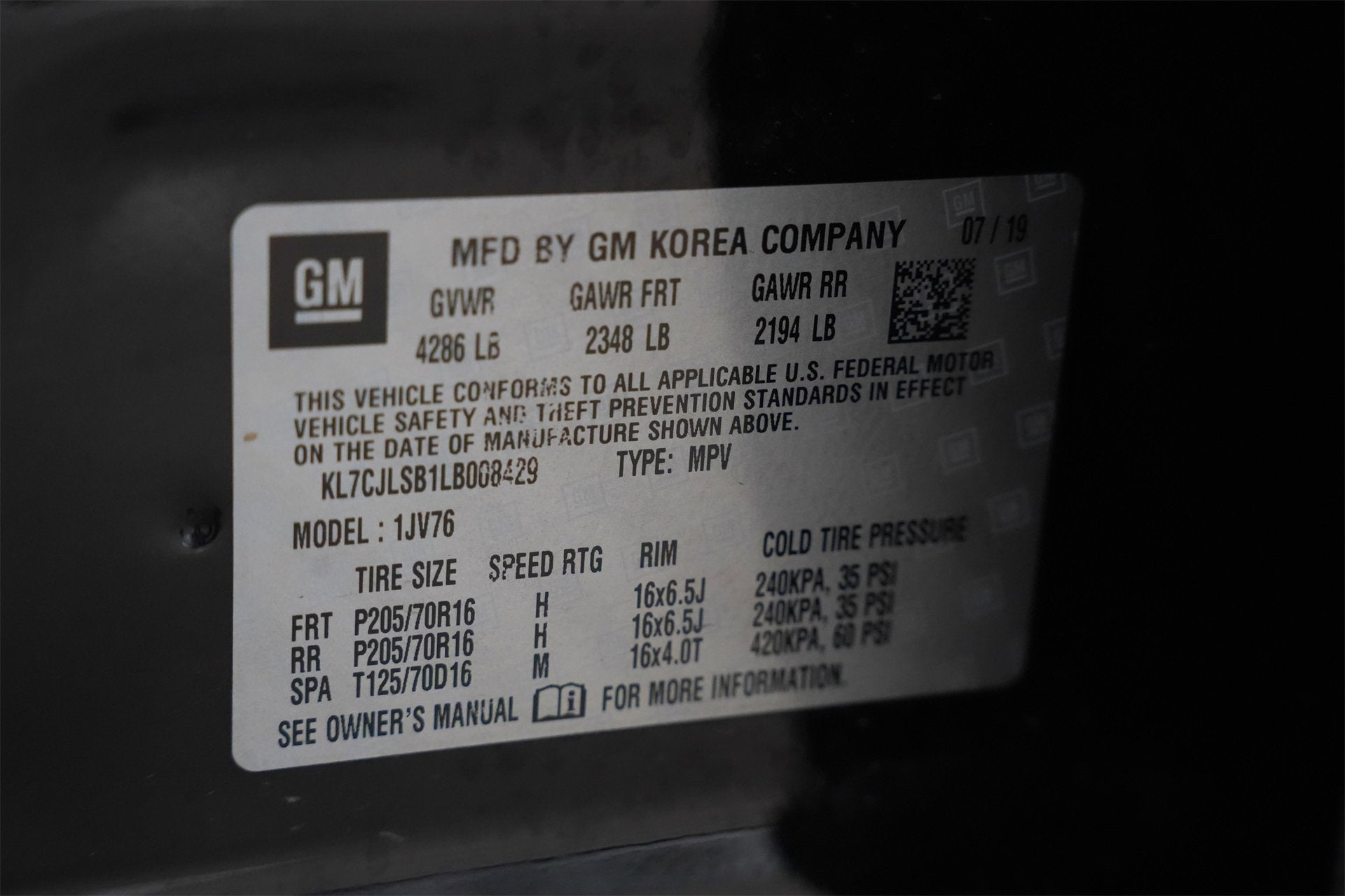 2020 Chevrolet Trax LT