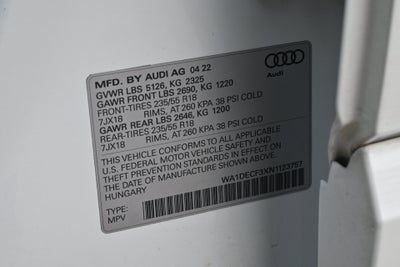 2022 Audi Q3 S line Premium